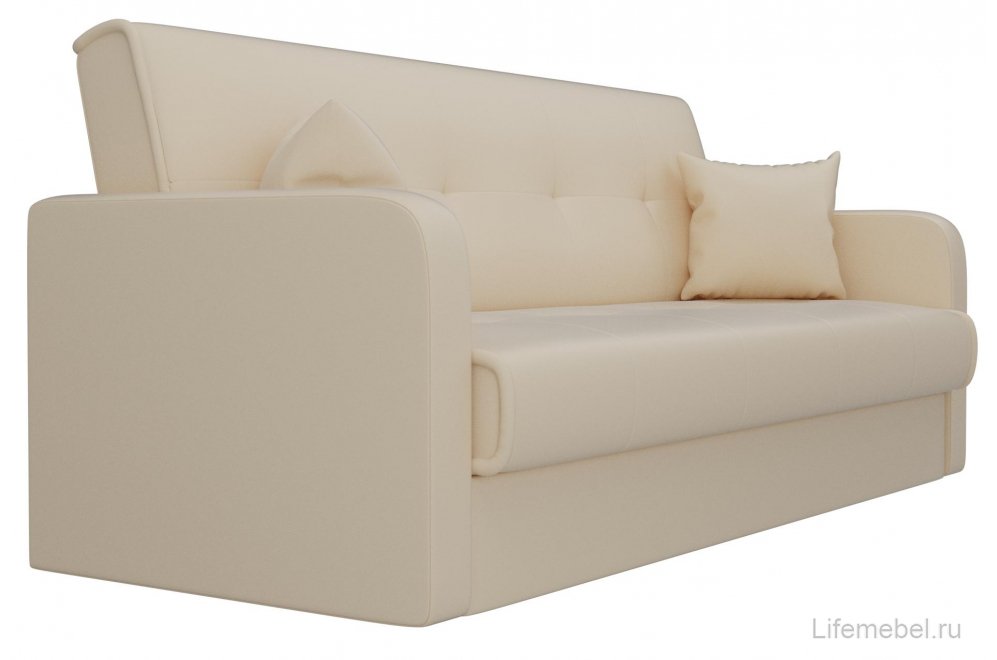 Диван Альта-Софт эко кожа бежевый