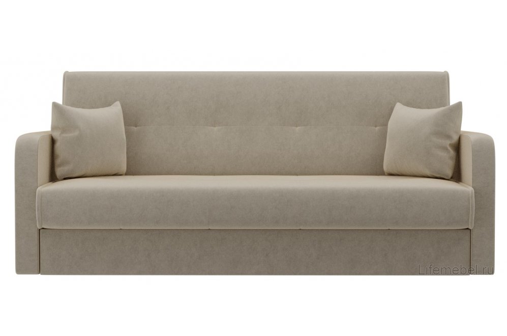 Диван Альта-Софт микровельвет бежевый