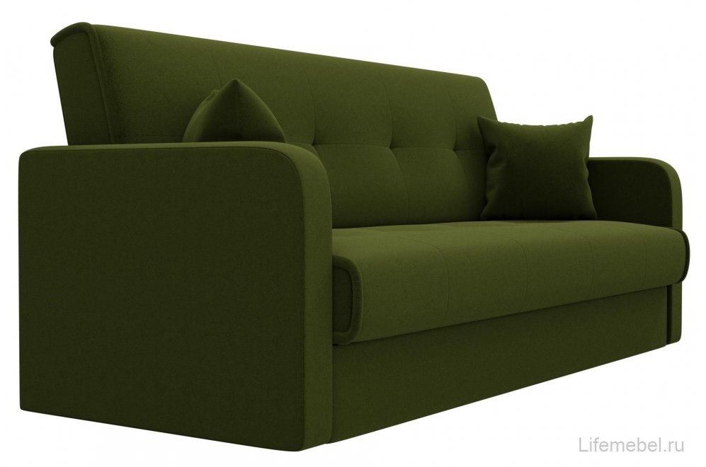 Диван Альта-Софт микровельвет зеленый