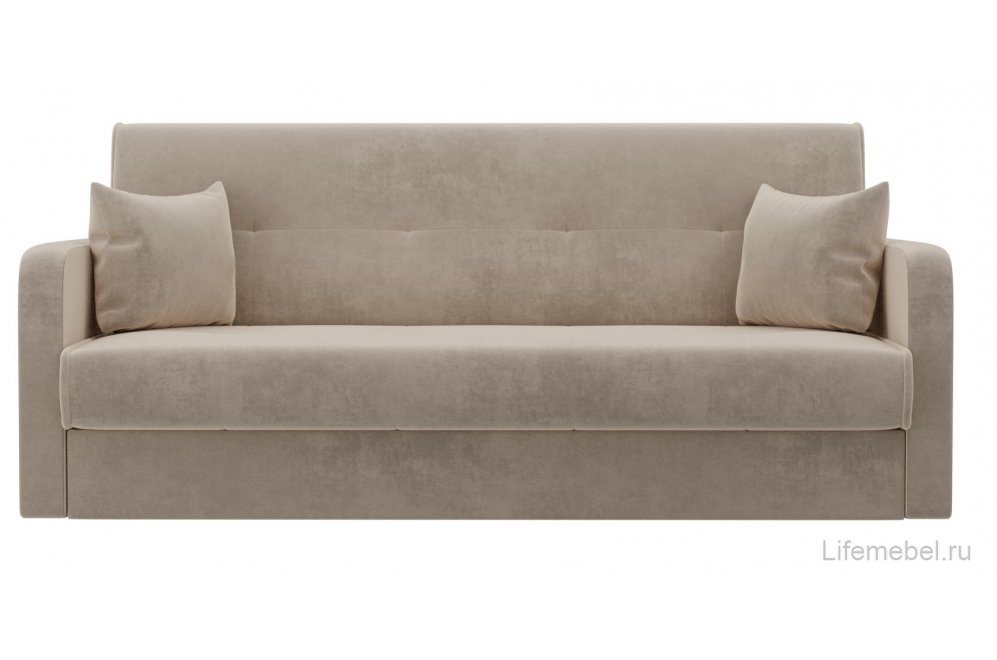 Диван Альта-Софт велюр бежевый