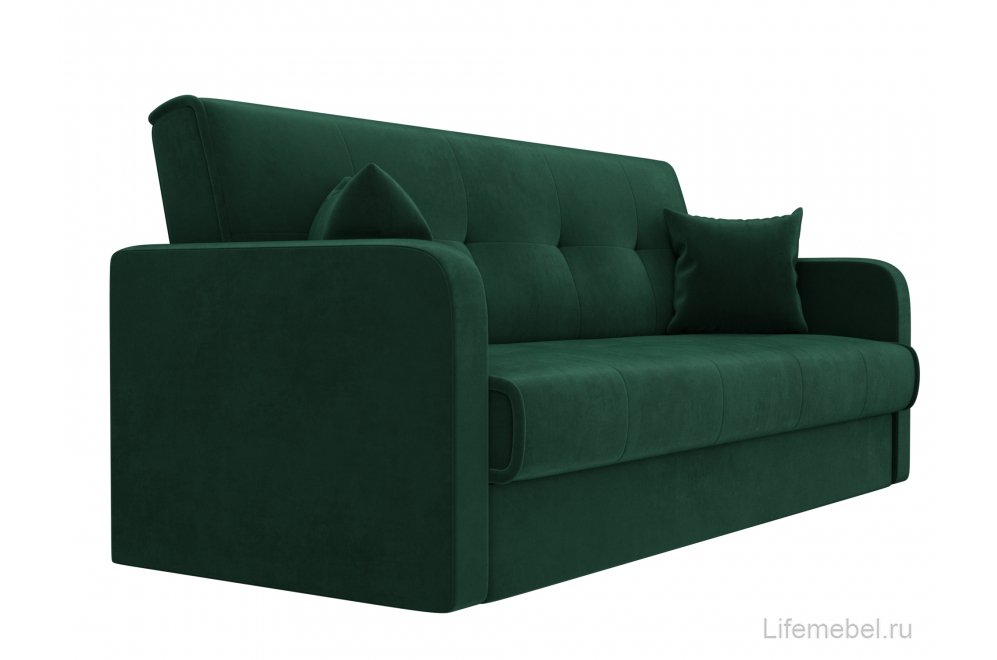 Диван Надежда велюр зеленый