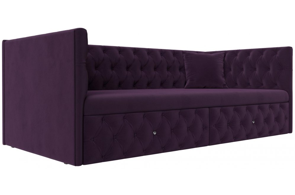 Диван-софа Найс велюр фиолетовый