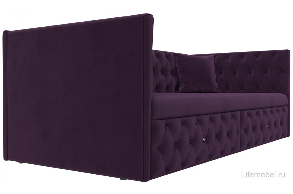 Диван-софа Найс велюр фиолетовый