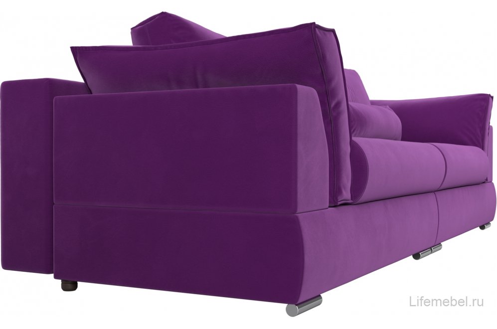 Диван Пекин фиолетовый микровельвет