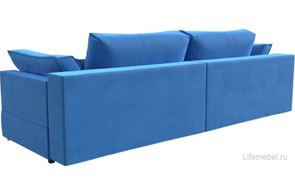 Диван Пекин голубой велюр