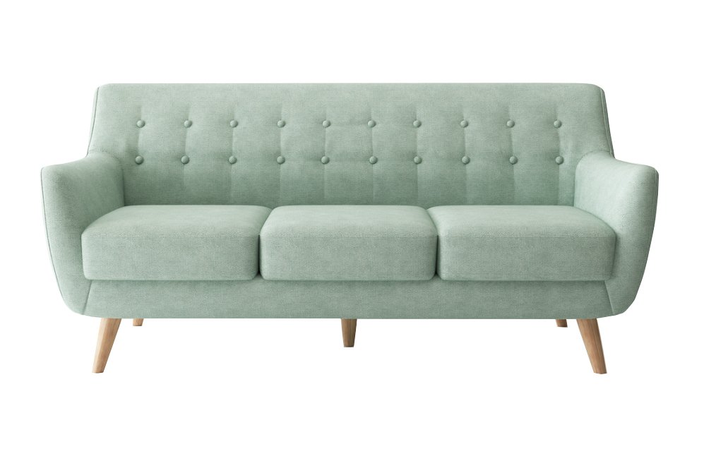 Диван Picasso трехместный бирюзовый