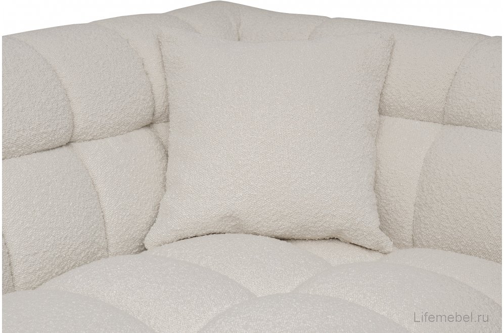 Диван Прато белый букле