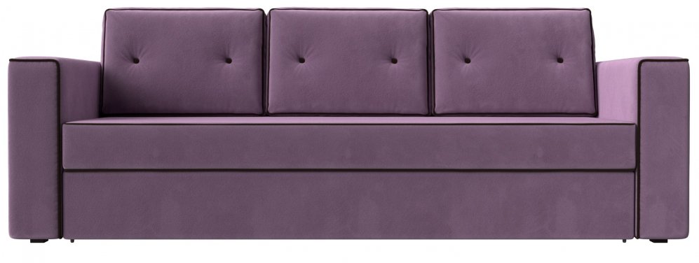 Диван Принстон микровельвет сиреневый