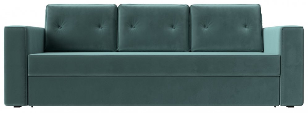 Диван Принстон велюр бирюзовый