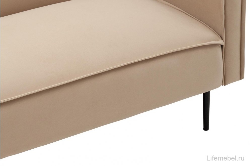 Диван Венсан бежевый велюр