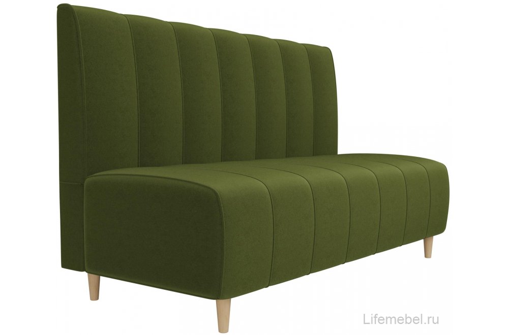 Диван Ральф микровельвет зеленый