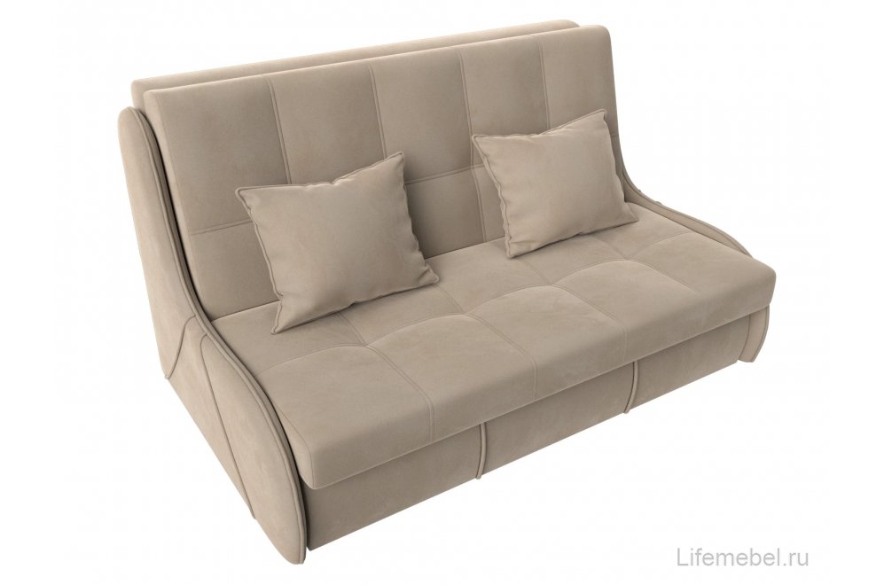 Диван Риттэр 140 велюр бежевый