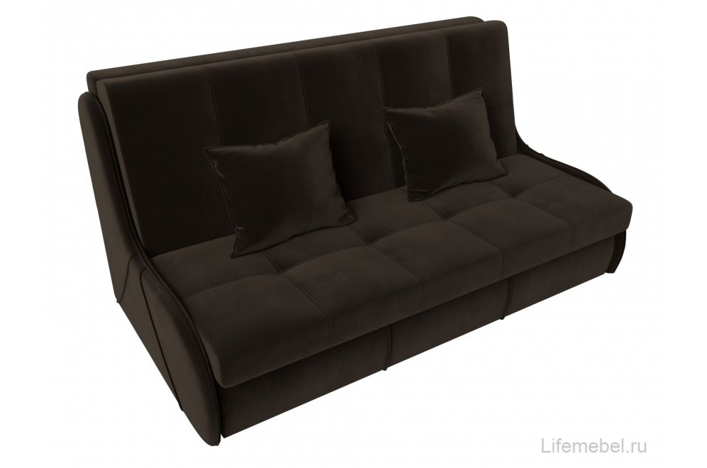 Диван Риттэр 160 микровельвет коричневый