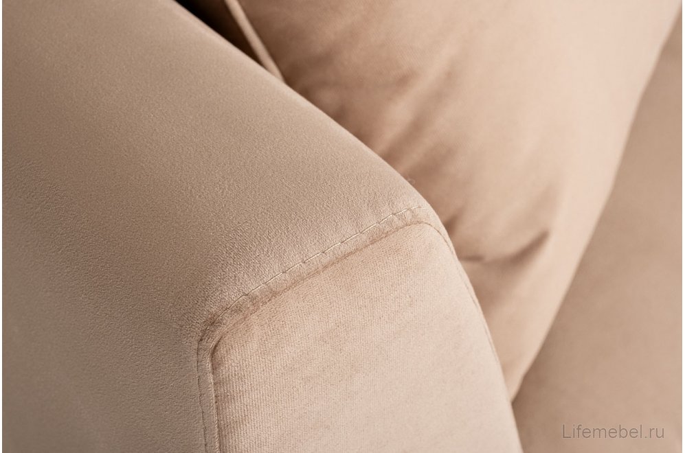 Диван Роберто пудровый