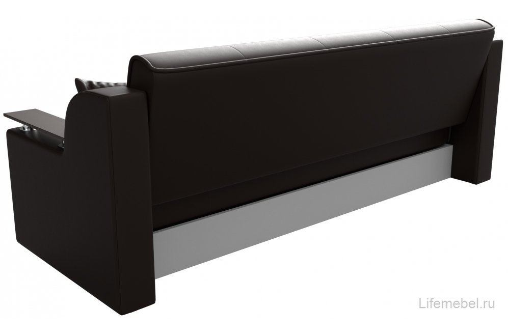 Диван Бравис коричневая экокожа книжка