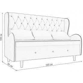 Диван Женева Люкс