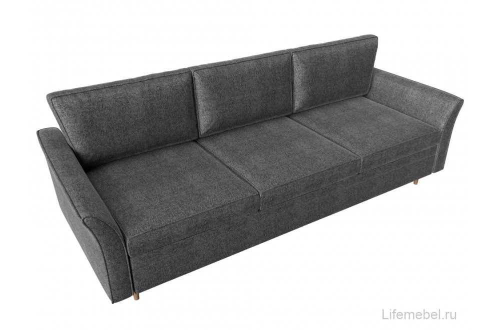 Диван София рогожка серый