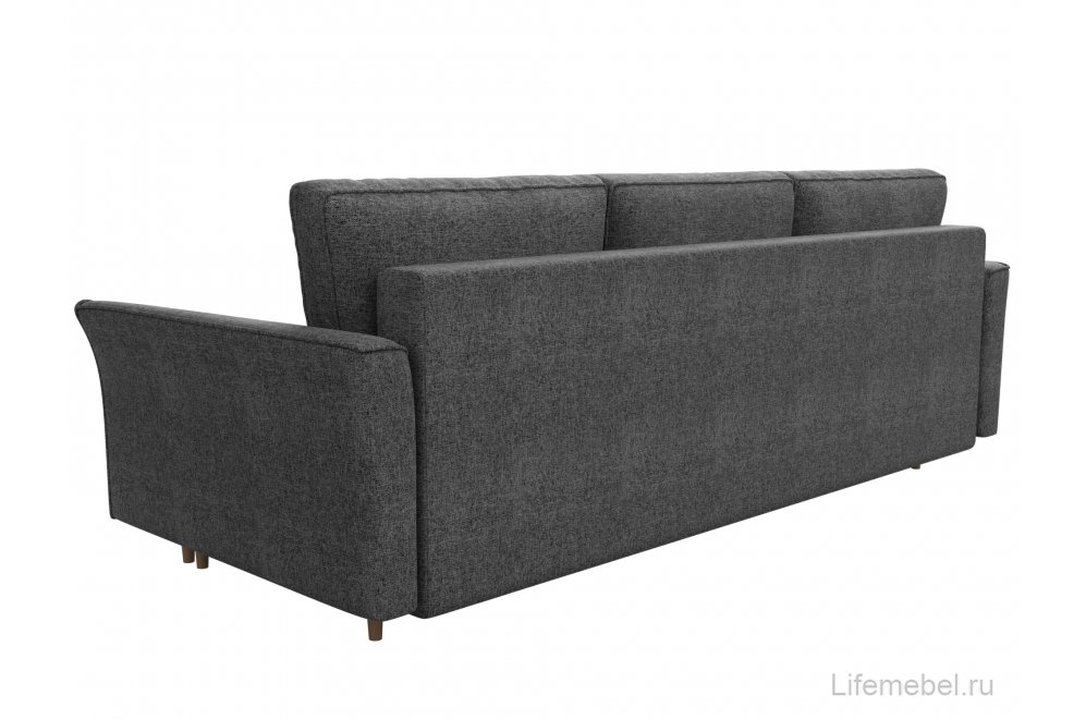 Диван София рогожка серый