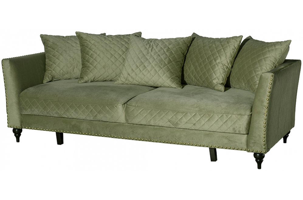 Диван Сорренто оливковый