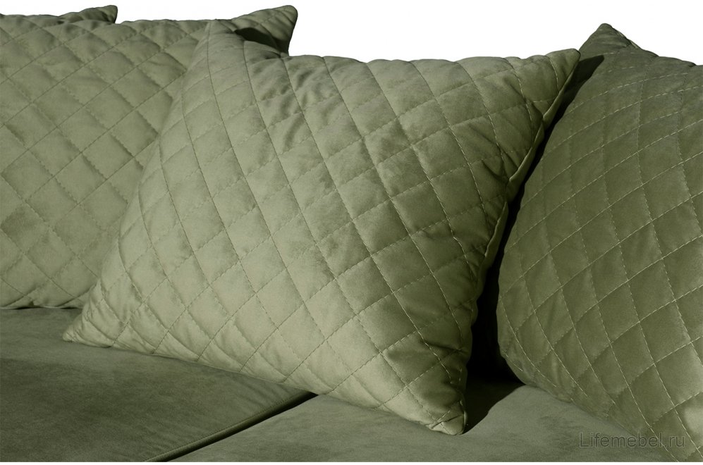 Диван Сорренто оливковый