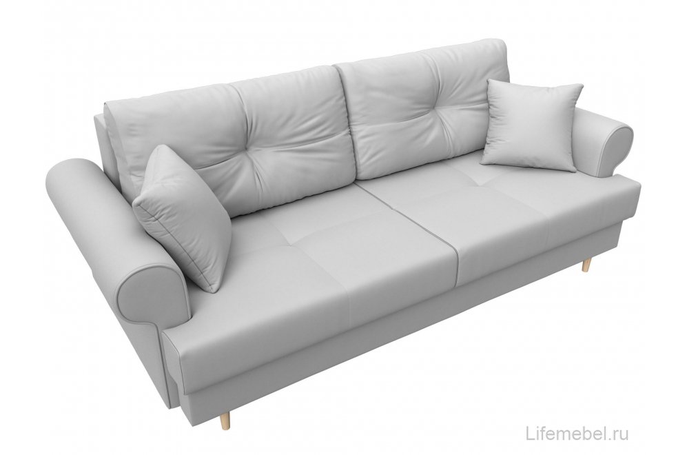 Диван Сплин экокожа белый