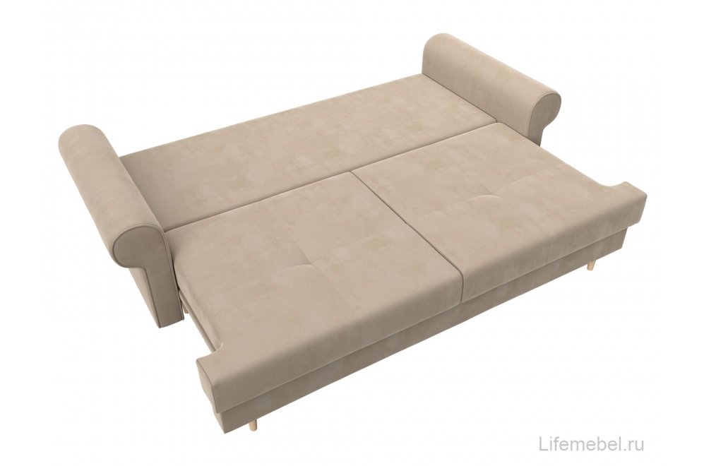Диван Сплин велюр бежевый