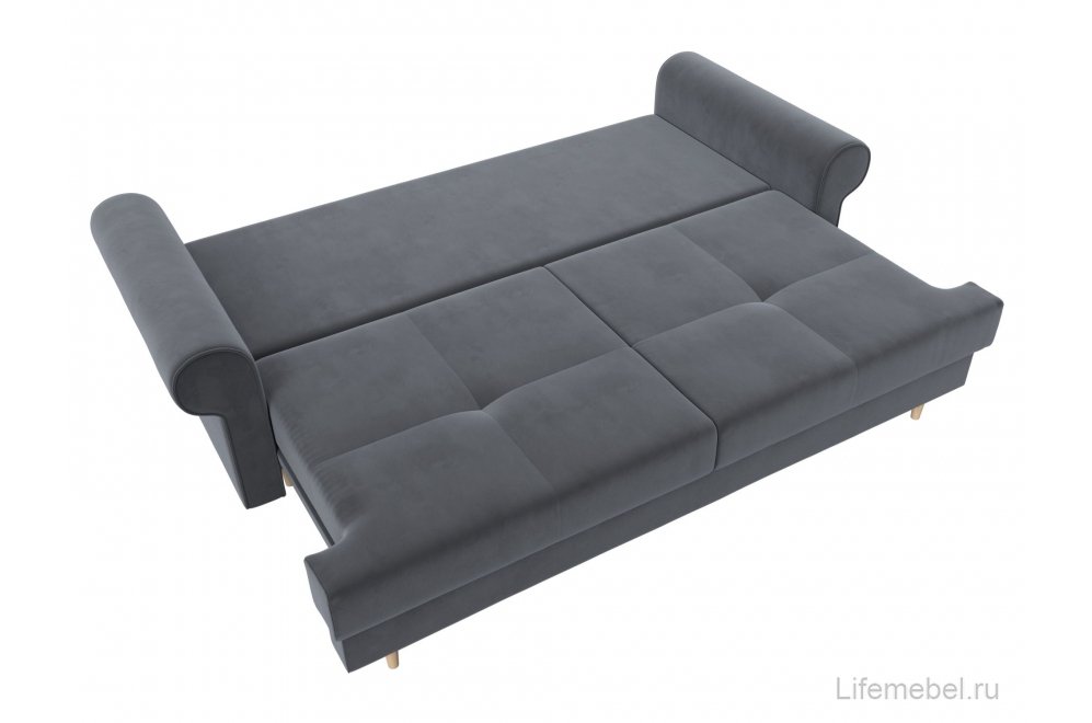 Диван Сплин велюр серый