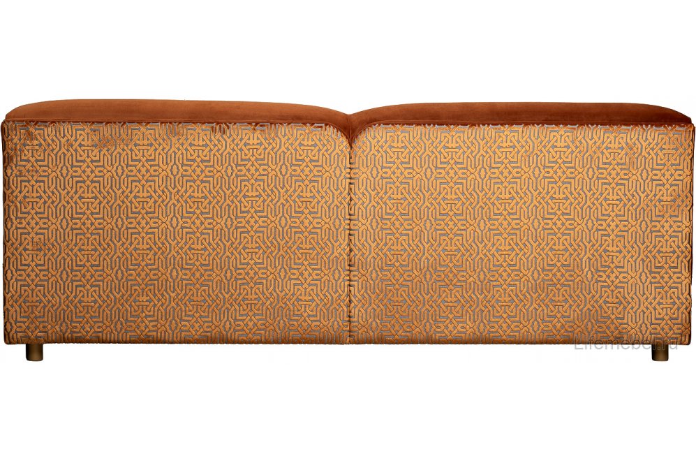 Диван Треви терракотовый