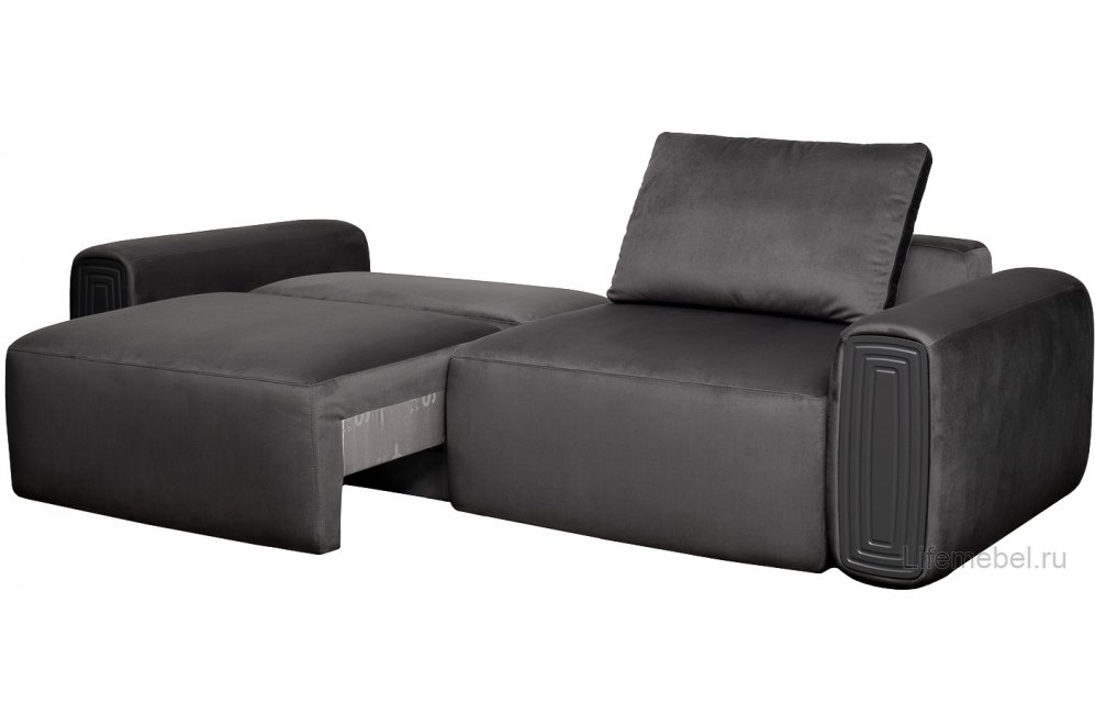 Диван Турин темно-серый