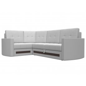 Диван угловой Белла левый экокожа