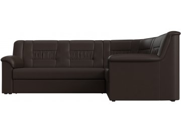 Диван-кровать Терра-М правый коричневая экокожа