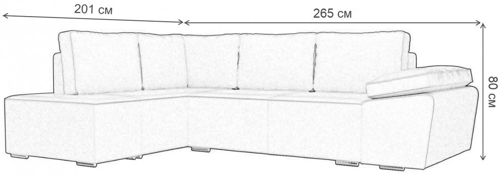 Диван угловой Хьюго левый зеленый велюр