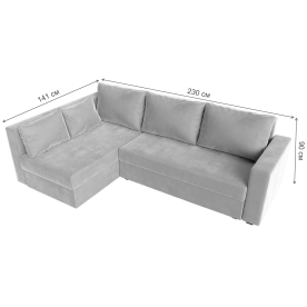 Диван угловой Ривер-Нова