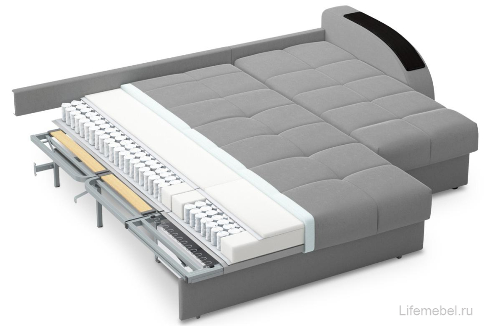 Диван угловой Moon Family 109 / Н30С Lux v1+7Я н+(2)65 н 004806 велюр коричневый 74-65