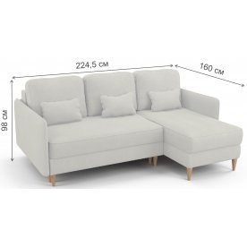 Диван угловой N3.2 Санваль правый