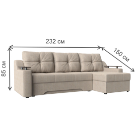 Диван угловой Сенатор