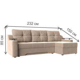 Диван угловой Сенатор