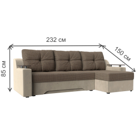 Диван угловой Сенатор