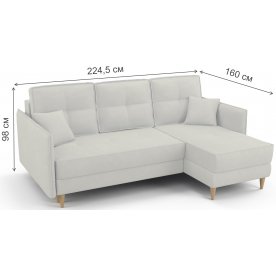 Диван угловой Z3.2 Дрезден правый