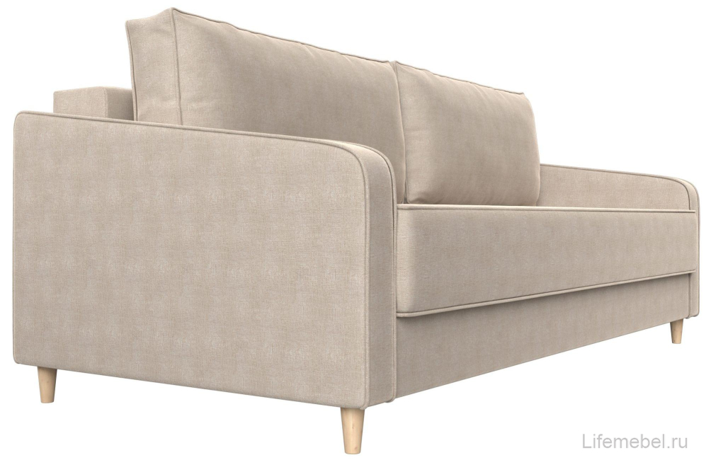 Диван Варшава бежевая рогожка