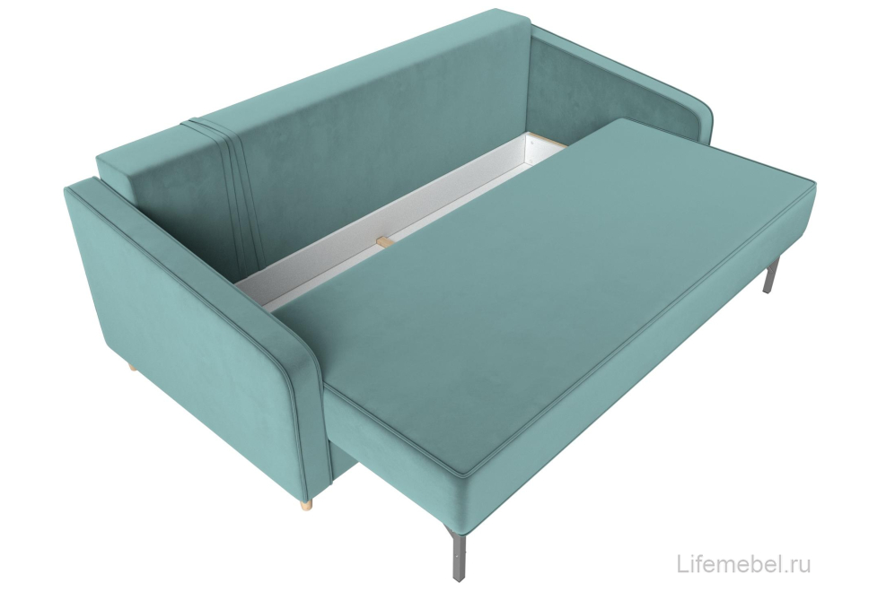 Диван Варшава бирюзовый велюр
