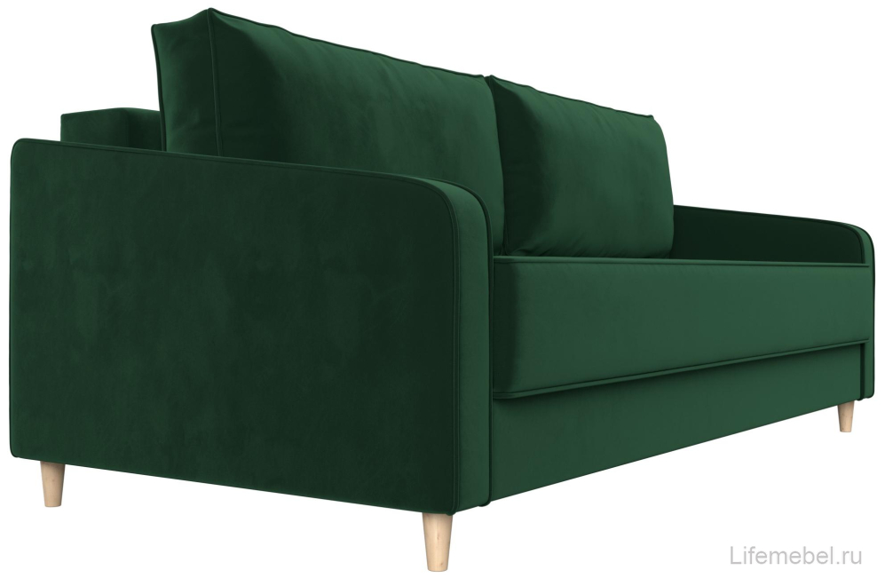 Диван Варшава зеленый велюр