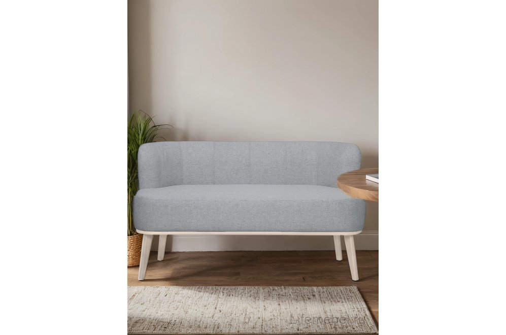 Диван Жирон светло-серый