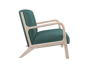 Дизайнерский двухместный диван Cody B-emerald