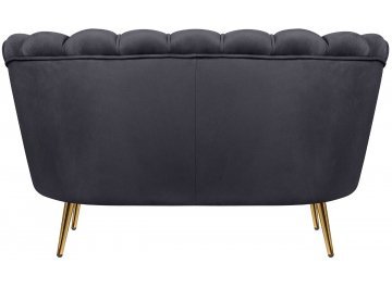 Дизайнерский двухместный диван Pearl Double Black