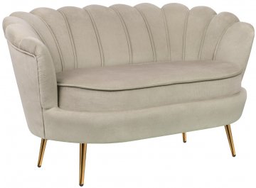 Дизайнерский двухместный диван Pearl Double Taupe