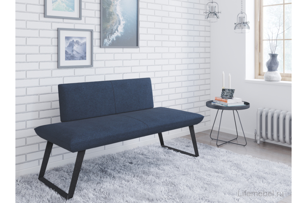 Кухонный диван Cosmo 140 uno / blue