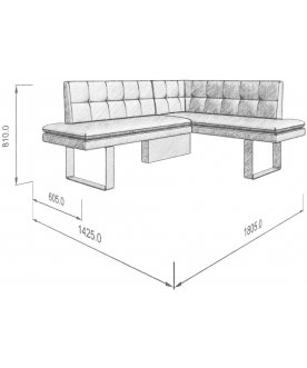 Диван Magic 178-140R правый