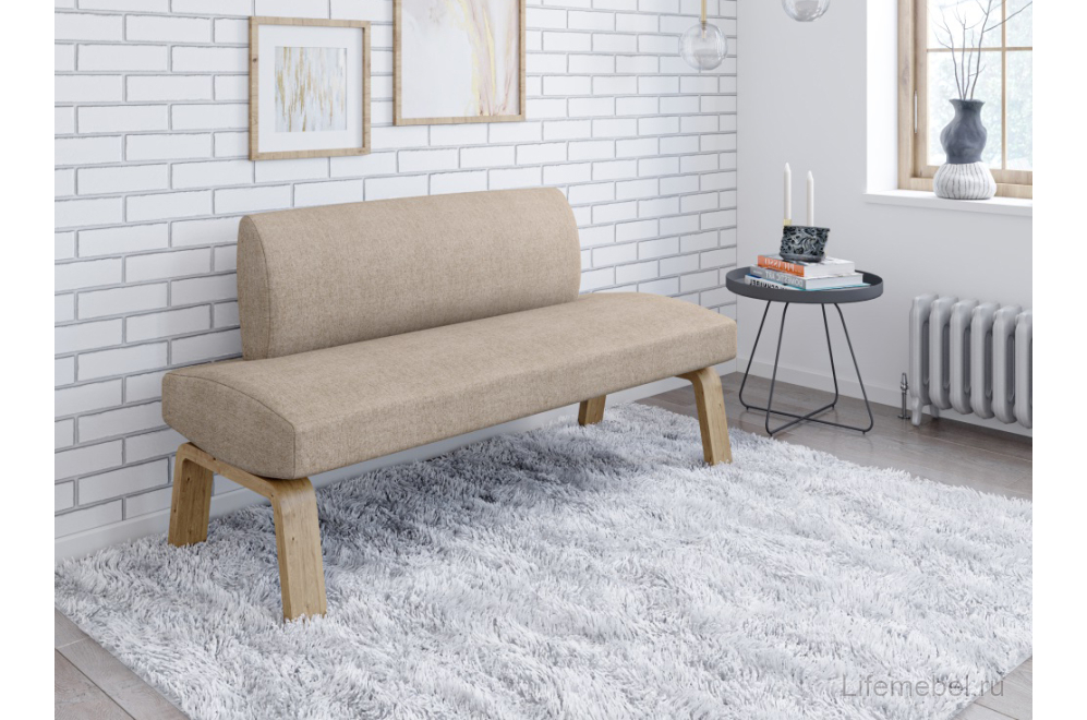Кухонный диван Pride 160 uno / beige