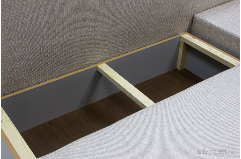 Угловой диван Сеул elegance beige вензеля / sun 02 рогожка бежевый